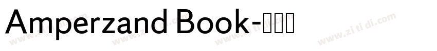 Amperzand Book字体转换 Amperzand Book字体转换